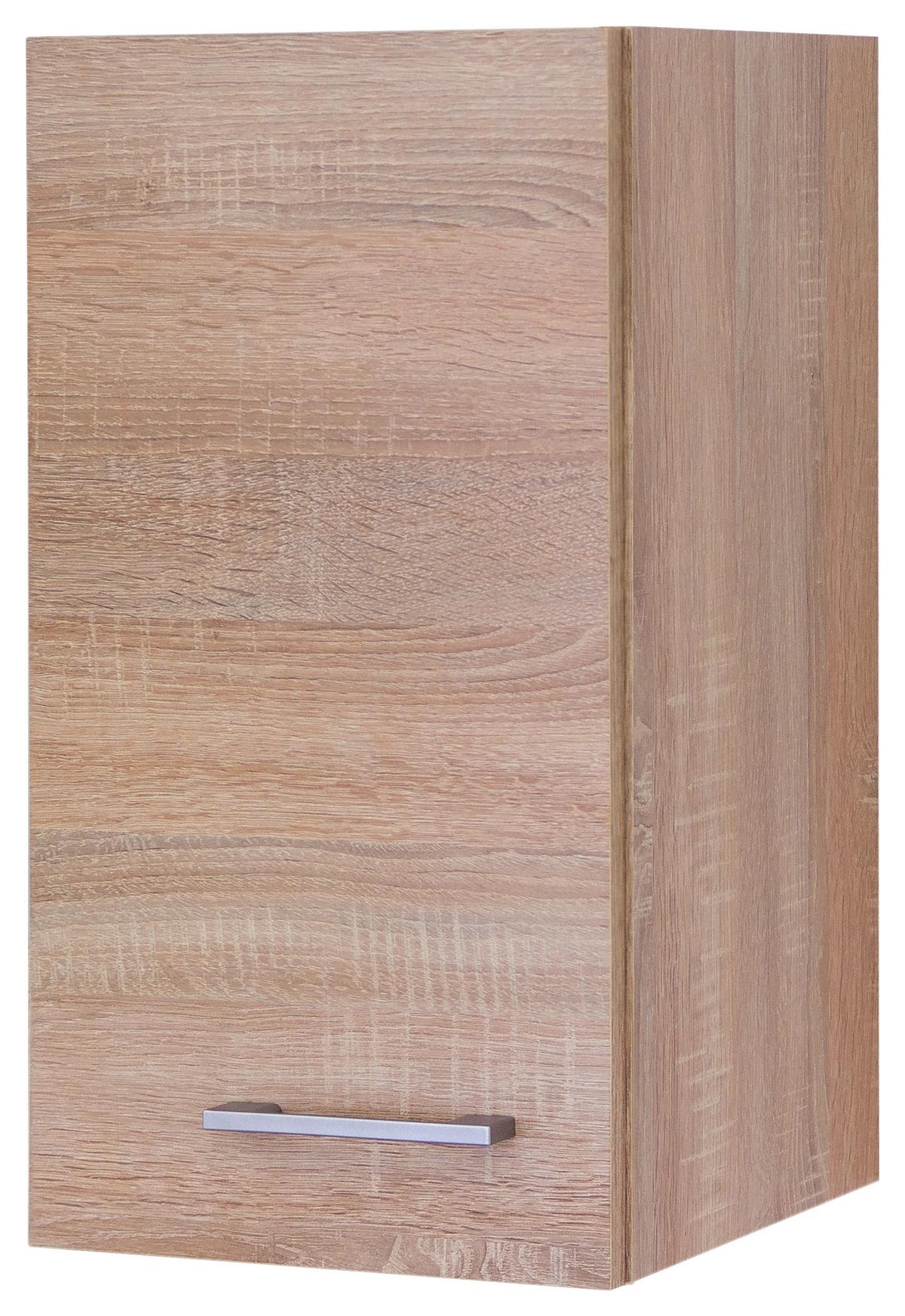 Konyha Felsőszekrény Samoa - Sonoma tölgy/fehér, Konventionell, faalapú anyag (30/54,8/32cm)