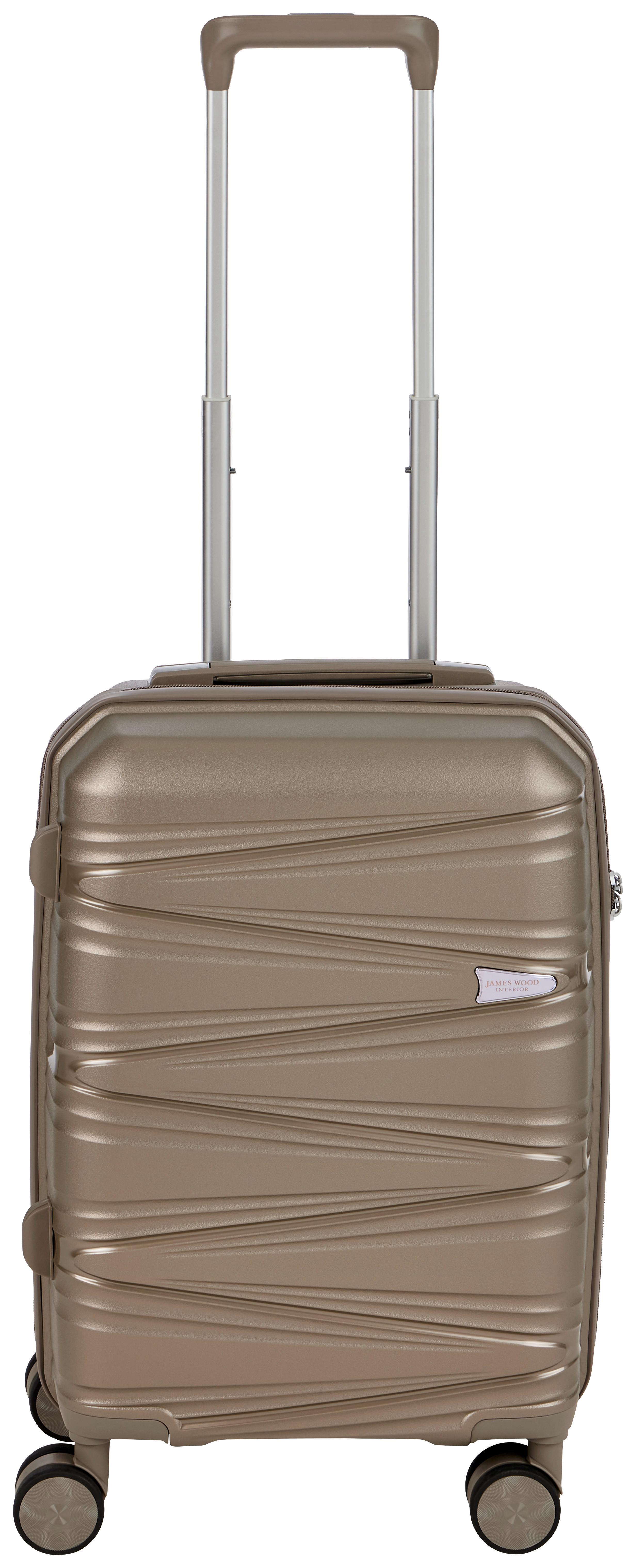 Reisekoffer Tommy -S - Champagner, Basics, Kunststoff/Textil (35/55/24,5cm) - James Wood