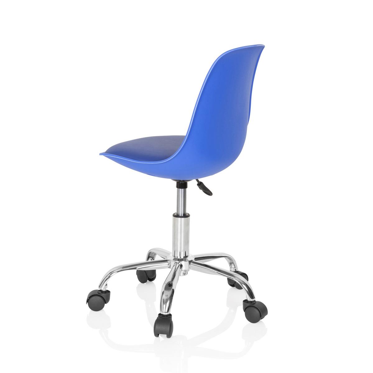Jugenddrehstuhl Fancy II Blau - Blau, Basics, Kunststoff (40/72-82/44cm) - MID.YOU