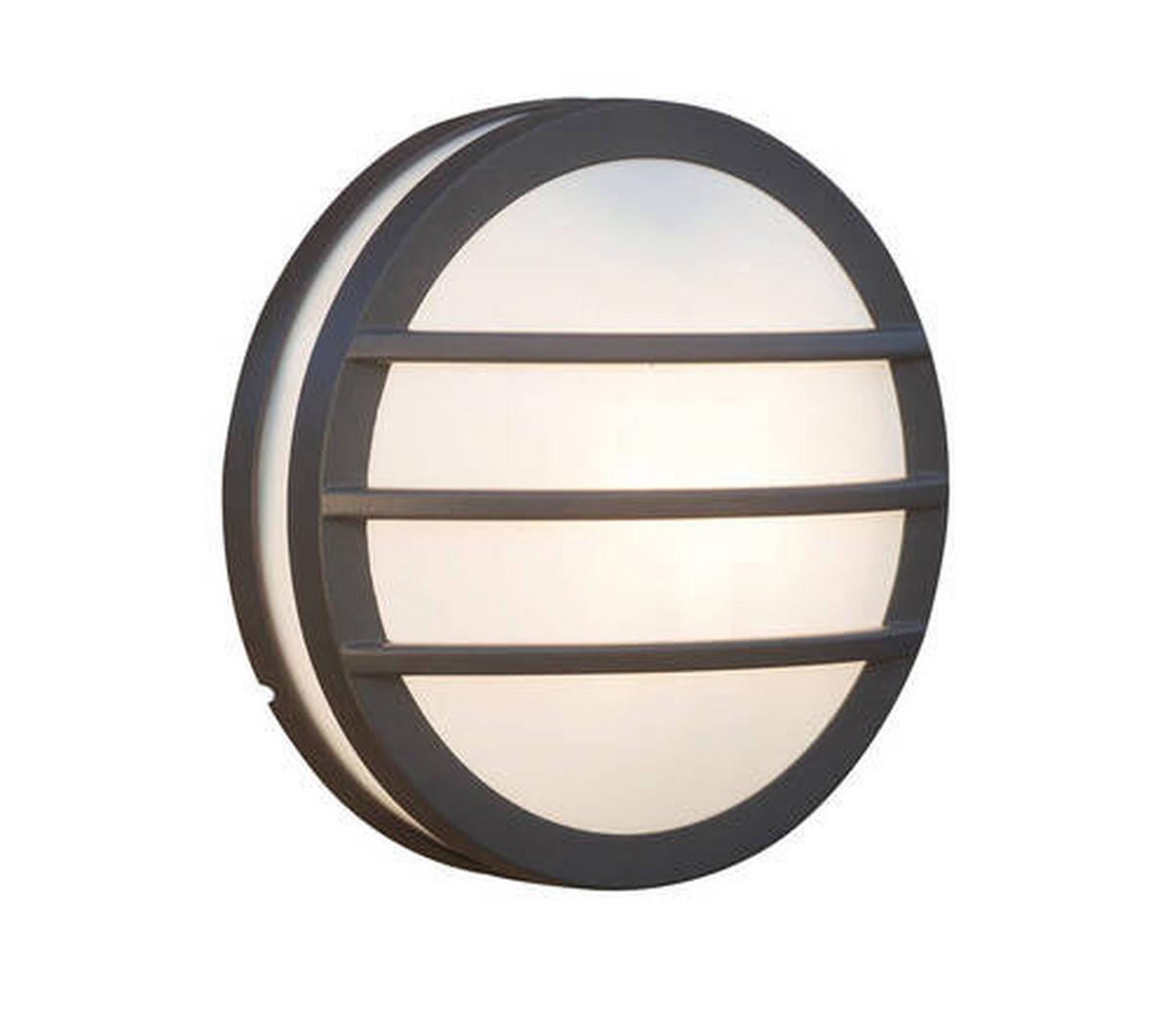 Außenleuchte Seine 60 Watt, Kunststoff - Anthrazit/Weiß, Design, Kunststoff/Metall (26,00/10,20cm)
