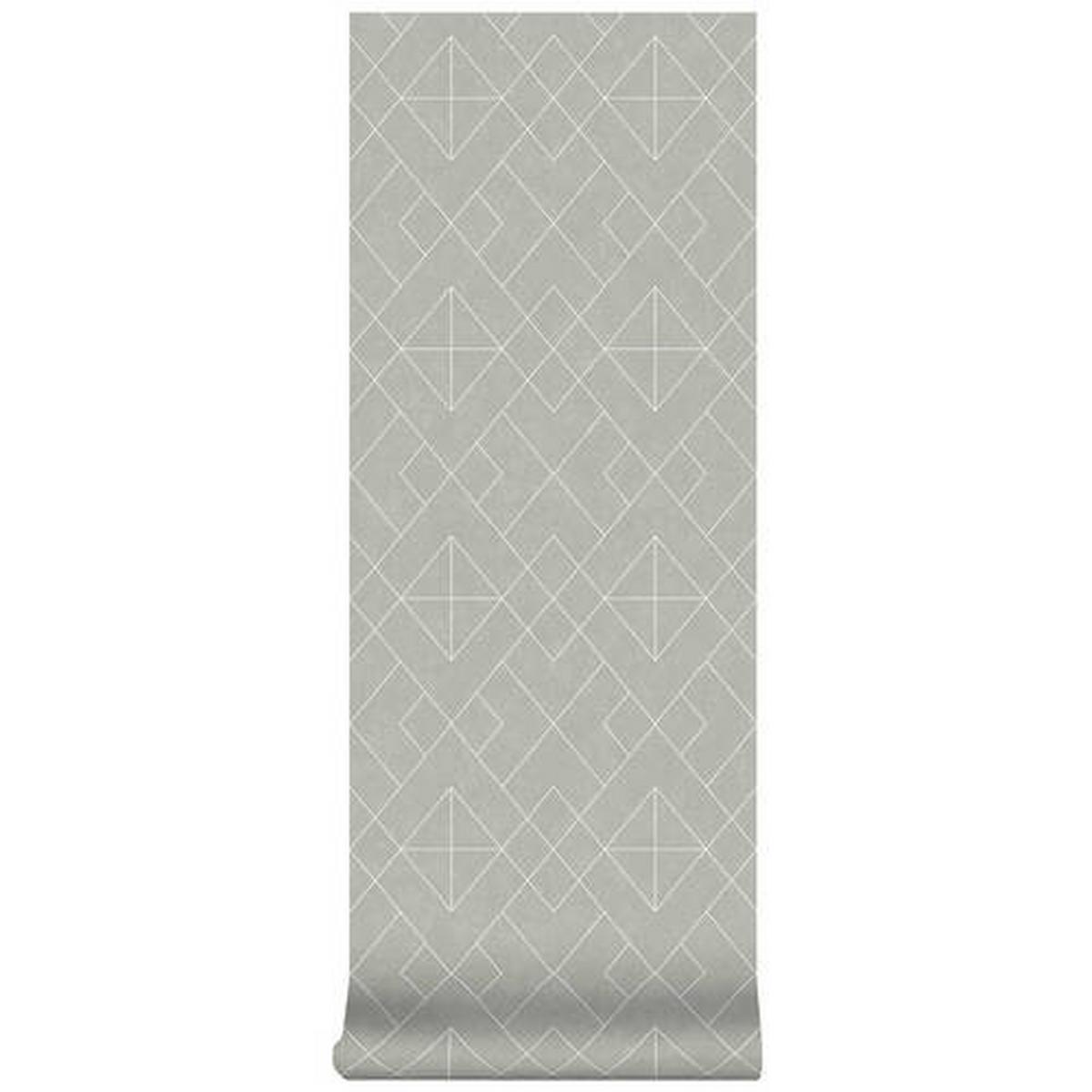 Vliestapete 112045 - Grau, Basics, Papier/Kunststoff (52/1005cm)
