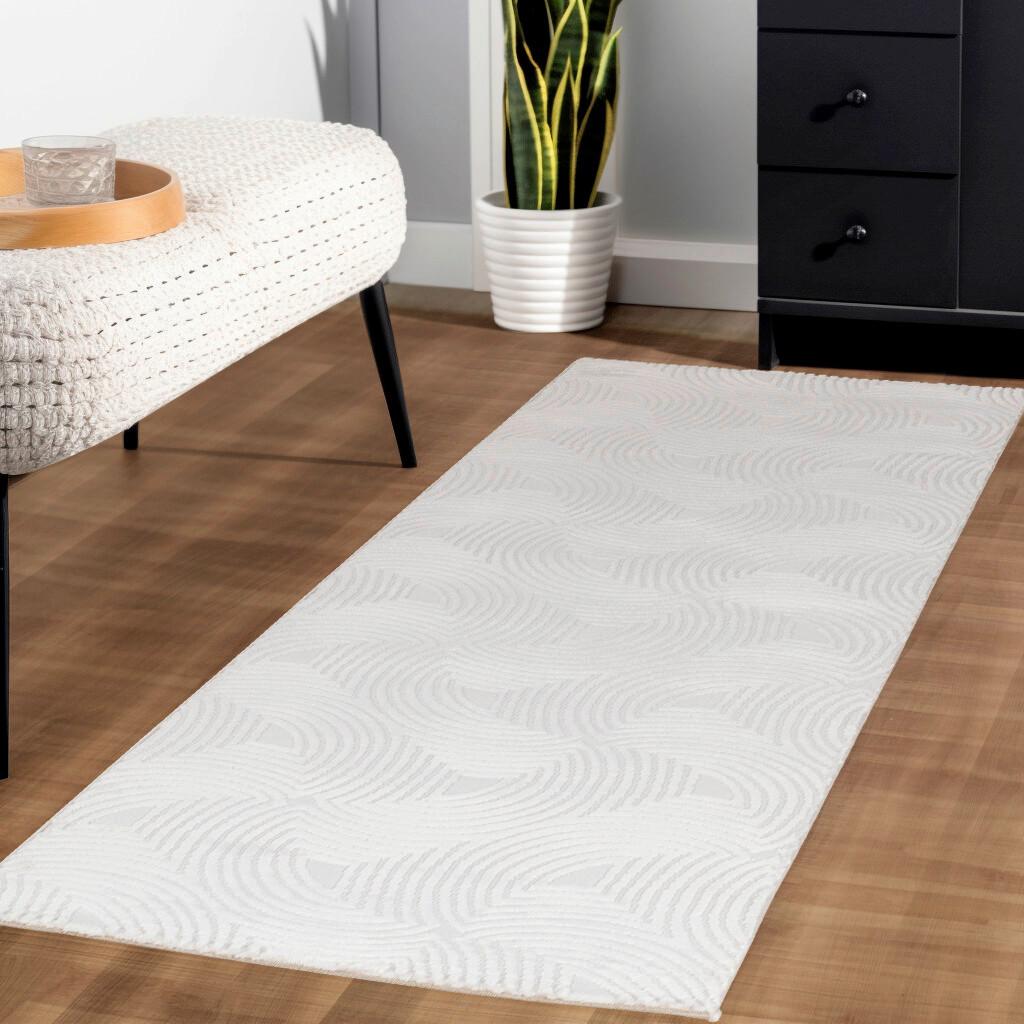 Läufer Sahara - Creme, Design, Textil (80/250cm) - Novel