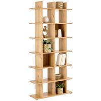 Regal Otto Artisan Eiche H: 175,2 Cm - Eiche Artisan, Trend, Holzwerkstoff (79,8/175,2/25,5cm)