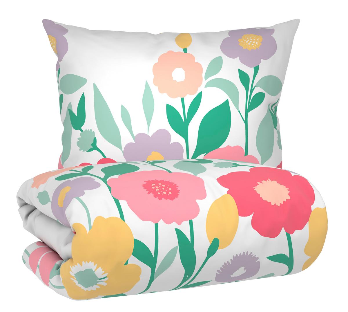 POSTEĽNÁ BIELIZEŇ HANNAH - viacfarebná, textil (140/200cm) - Mömax