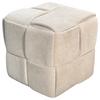 Pouf Urban Beige Gepolstert - Beige, Design, Textil (40/40/40cm) - MID.YOU