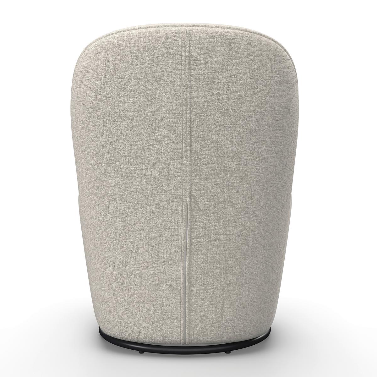 ŽIDLE VITTORE - krémová/béžová, Moderní, kov/dřevo (56/83,5/62cm) - Bessagi Home