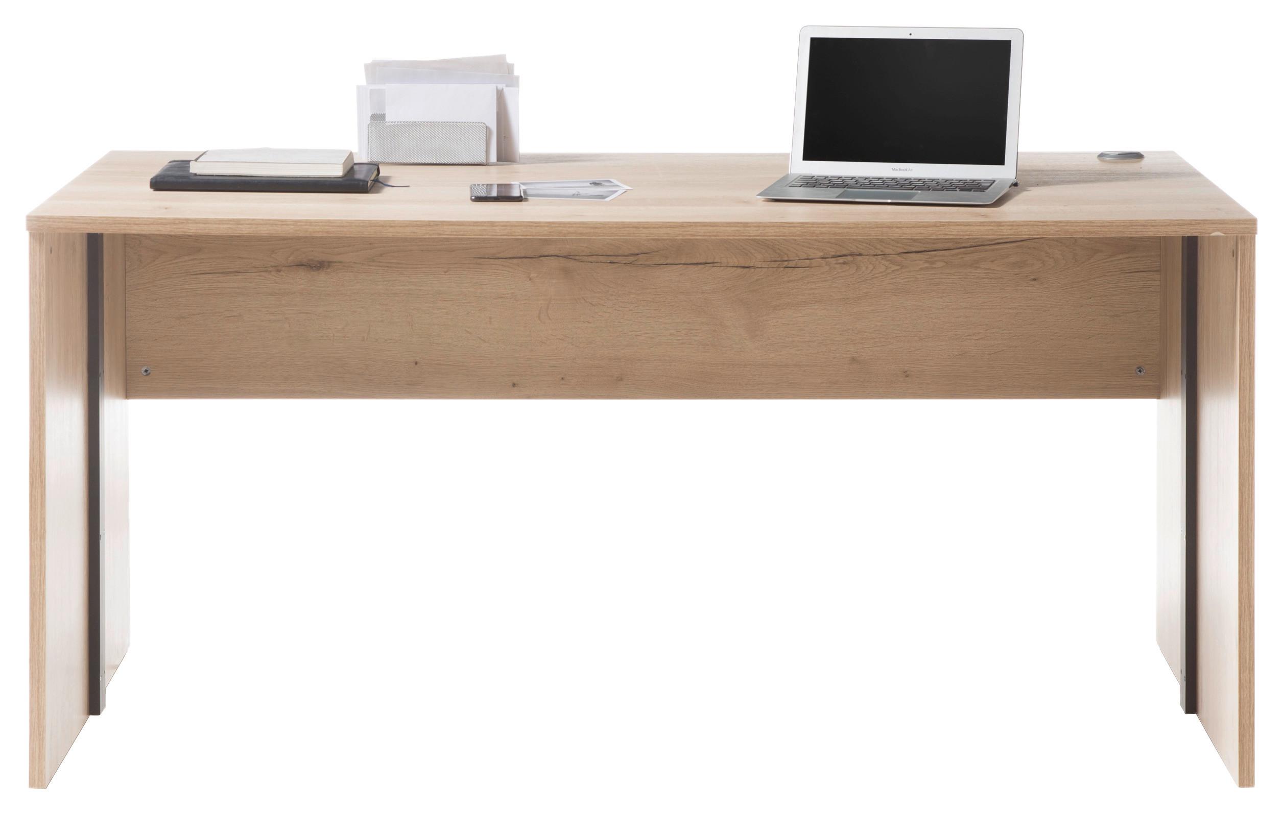 Schreibtisch B 80cm H 76cm Fjord Eichefarben Dekor