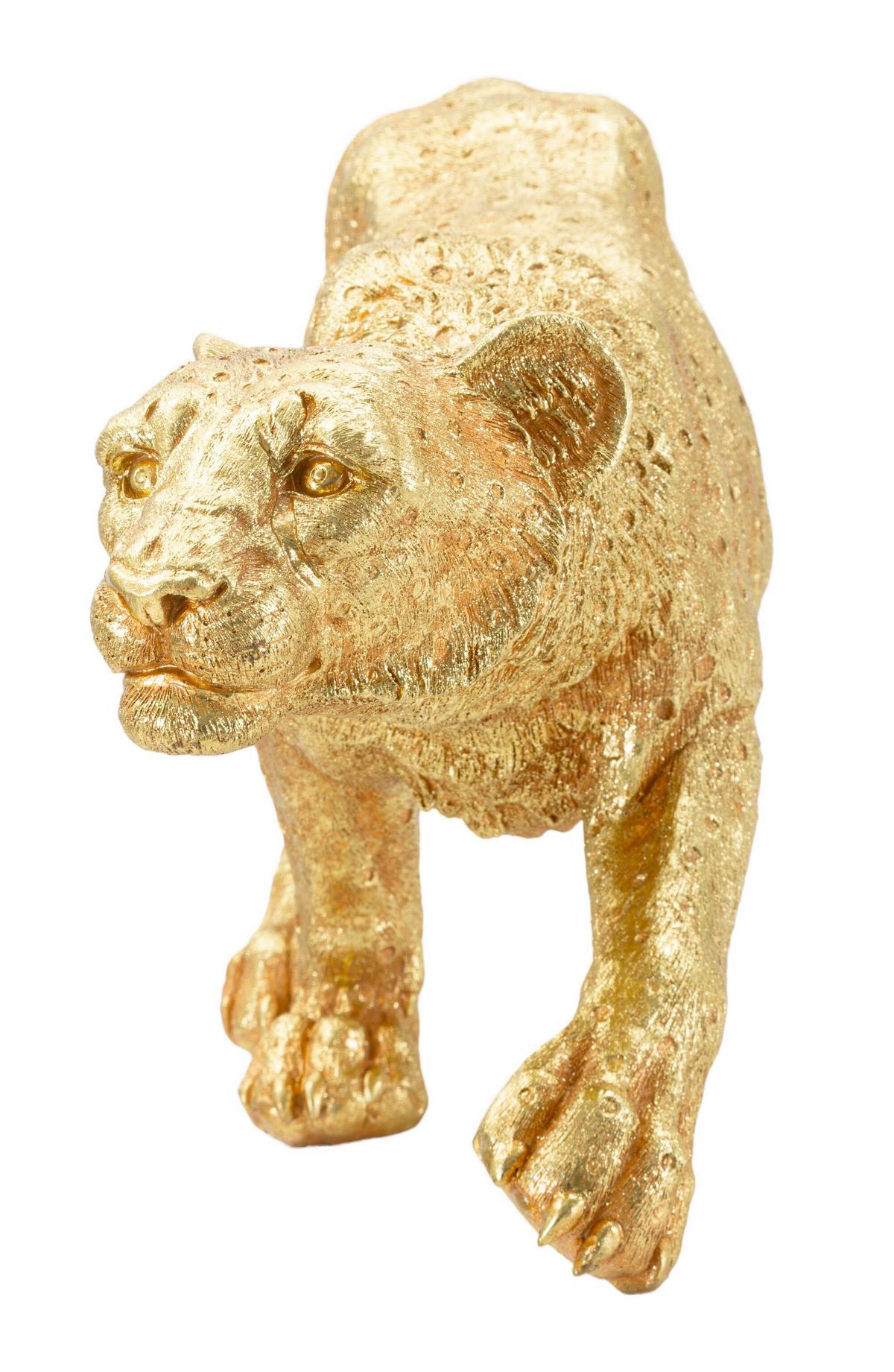 Skulptur Kunststoff, Gold - Basics, Kunststoff (89/33/21cm)
