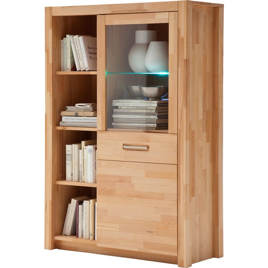 Highboard Fenja Buchefarben, B: 98 Cm