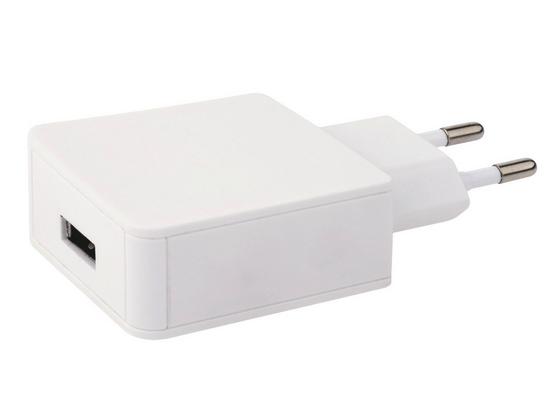 Usb Nabíjací Adaptér V0113 - biela, Moderný, plast (11/15/2,7cm) Usb Nabíjací Adaptér V0113 - biela, Moderný, plast (11/15/2,7cm)