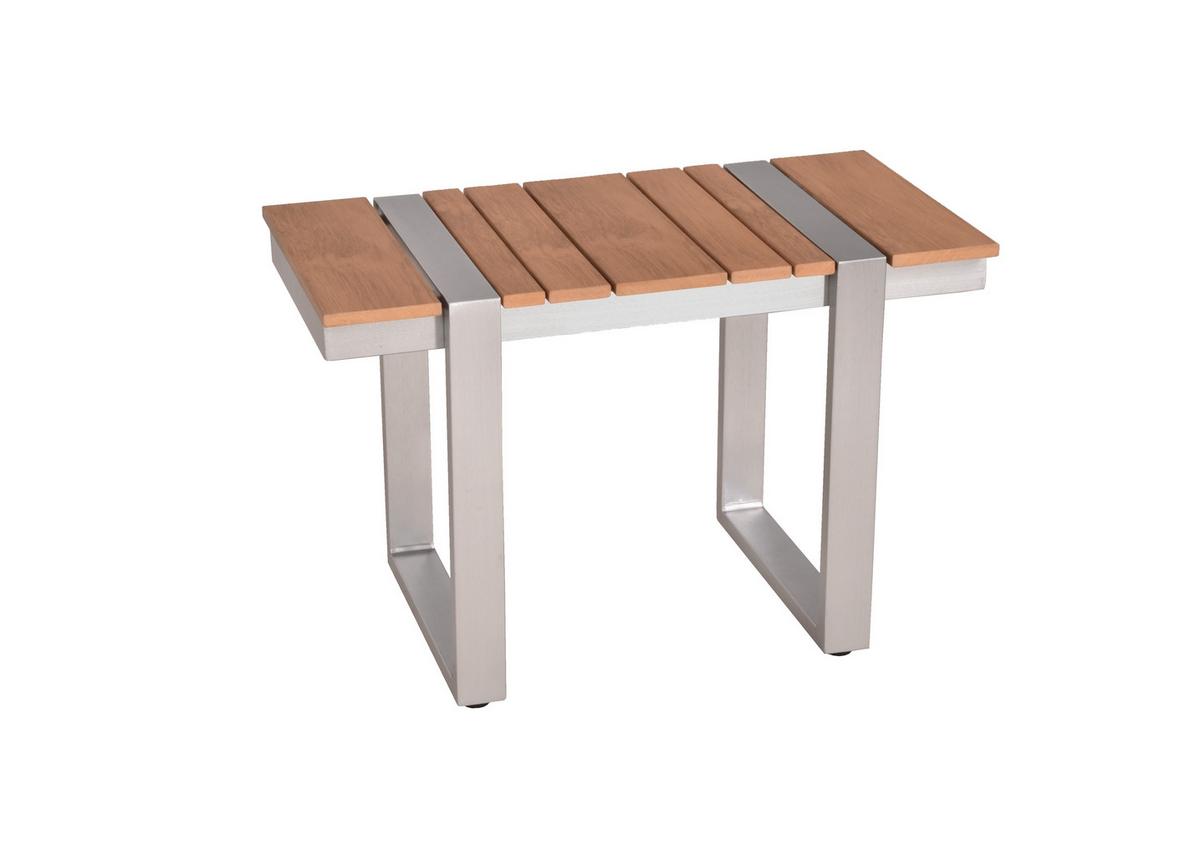 Loungegarnitur Aurea - Hellbraun/Beige, Basics, Kunststoff/Textil (170/69/223cm) - Gardenson
