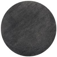 Shaggy Feather Soft Dunkelgrau133x133 - Dunkelgrau/Grau, Basics, Textil (133mm)