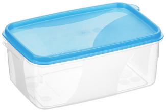 Rechteckige Frischhaltedose transparent