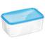 Frischhaltedose 2 Liter - Blau/Rot, KONVENTIONELL, Kunststoff (15/8/23cm) Frischhaltedose 2 Liter - Blau/Rot, KONVENTIONELL, Kunststoff (15/8/23cm)