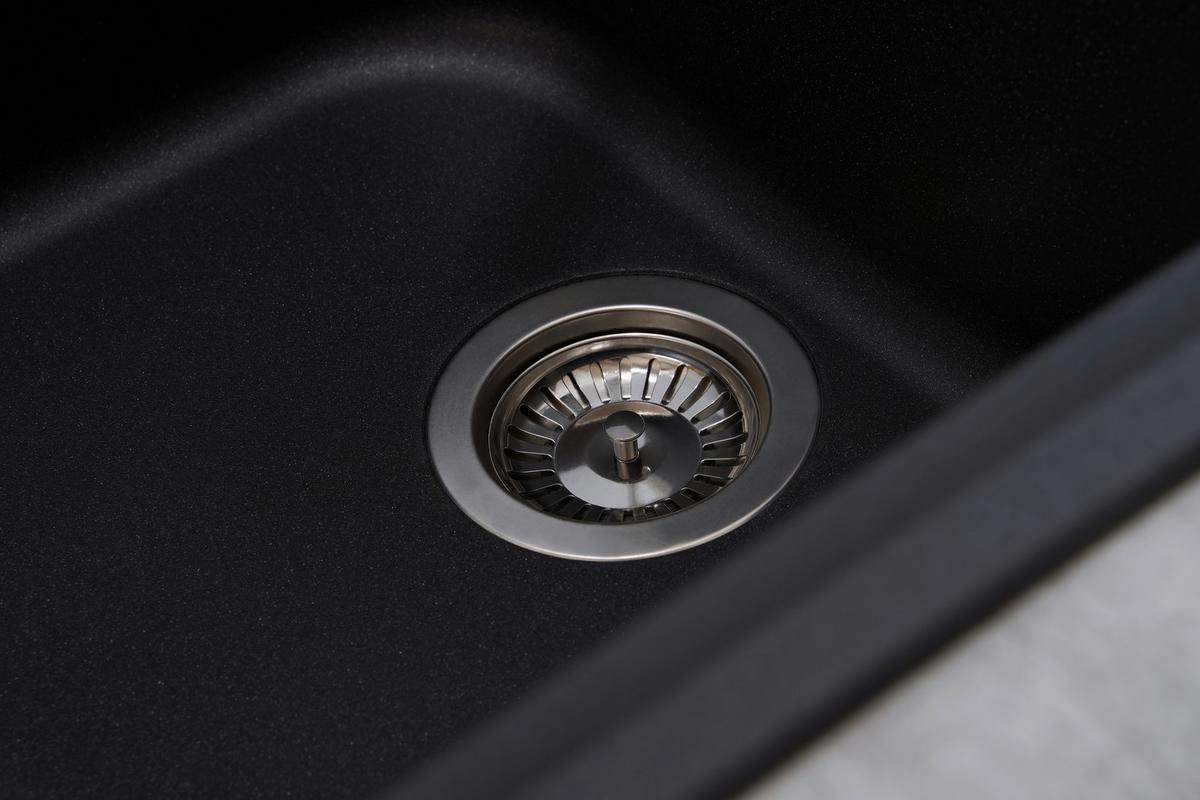 Spüle Respekta Stein Bxt: 100x50 Cm - Schwarz, Trend, Stein (100/22,5/50cm) - Respekta