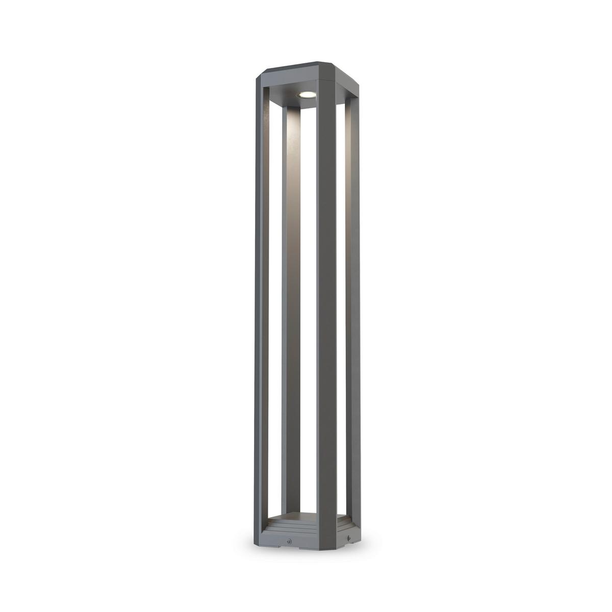 Wegeleuchte Royal Mile - Grau, Trend, Metall (15,1/15,1/80cm) - MAYTONI