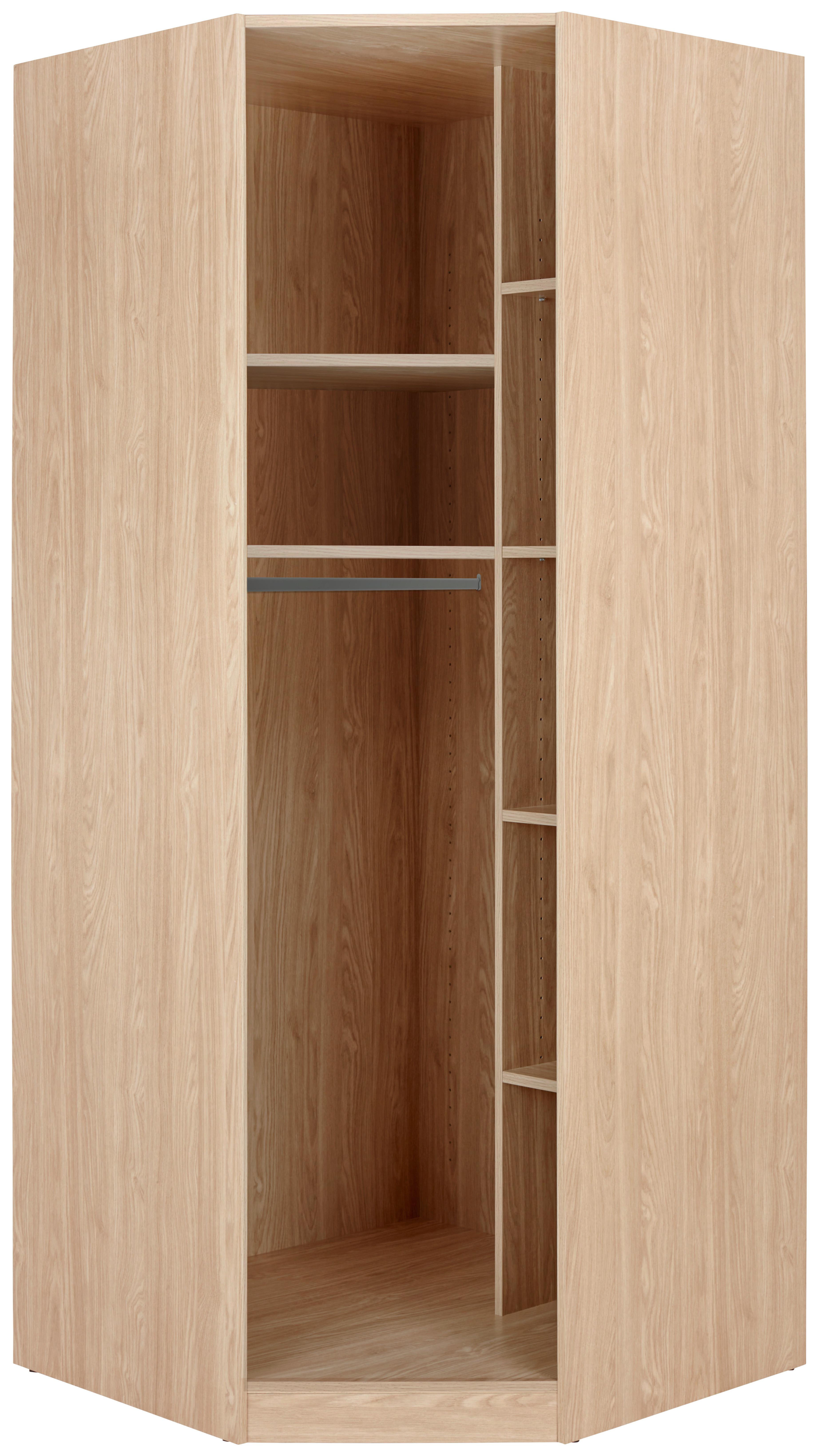 Eckschrank 91,1 cm Unit Eichefarben - Eichefarben, MODERN, Holzwerkstoff (91,1/210/91,1cm) - Ondega