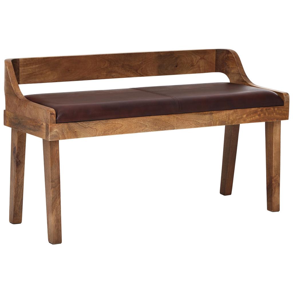 Sitzbank B: ca. 108 cm Braun