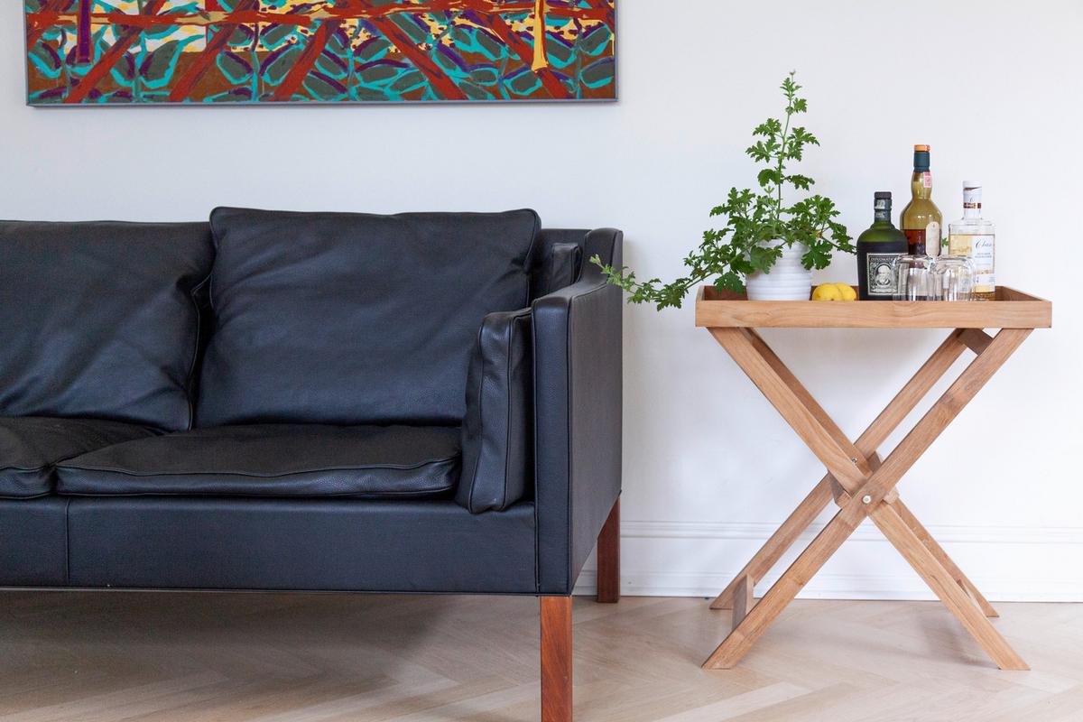 Gartentisch Klappbar Tray Table Teakholz L 60 Cm - Teakfarben, KONVENTIONELL, Holz (60/40/65cm) - MID.YOU