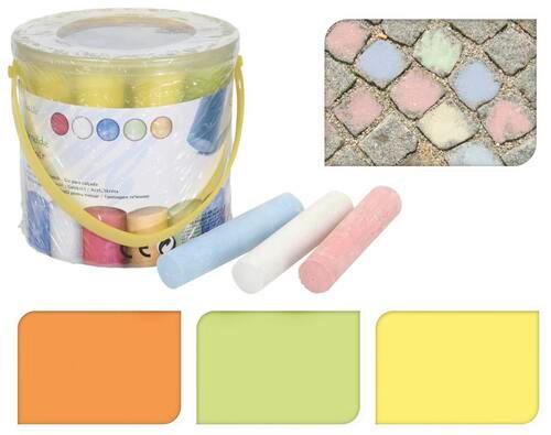 Straßenmalkreide Jumbo - Multicolor, Basics (11cm)