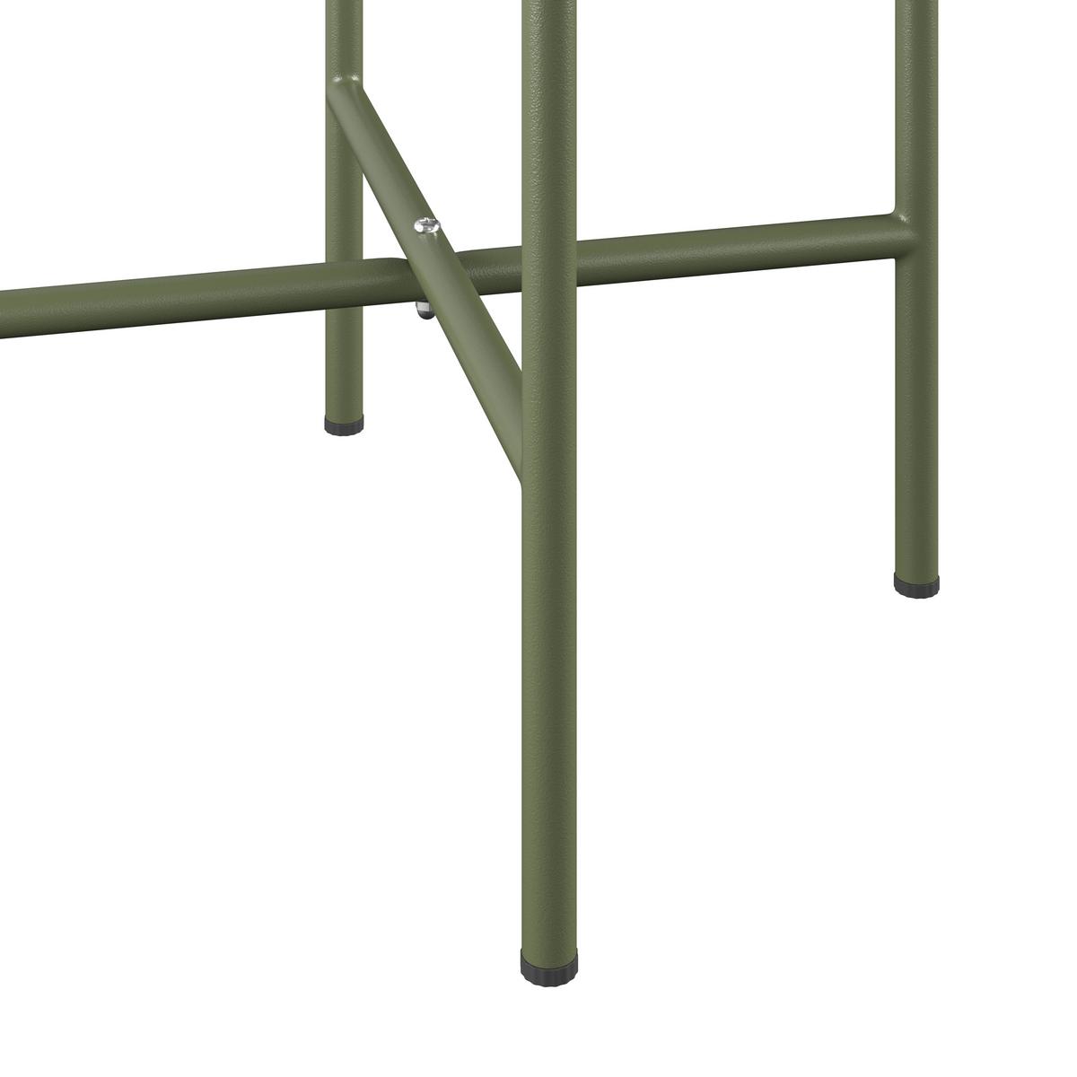 SADA NA BALKON ARMY - zelená, Moderní, kov/textil (100/80,5/83cm) - Mömax