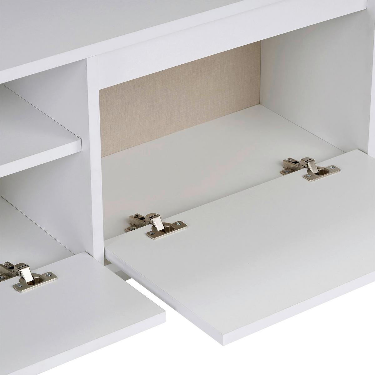 TV-ELEMENT Weiß B:160cm - Weiß, MODERN, Holzwerkstoff (160/42/30cm)