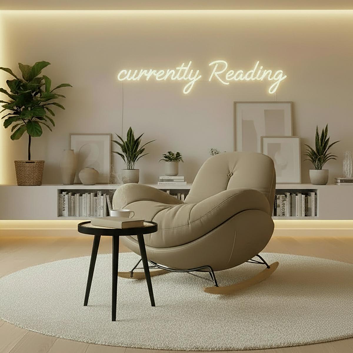 Houpací křeslo ELEA, béžová, max. 140 kg - černá/přírodní barvy, Moderní, kov/dřevo (103/79/109cm) - Bessagi Home