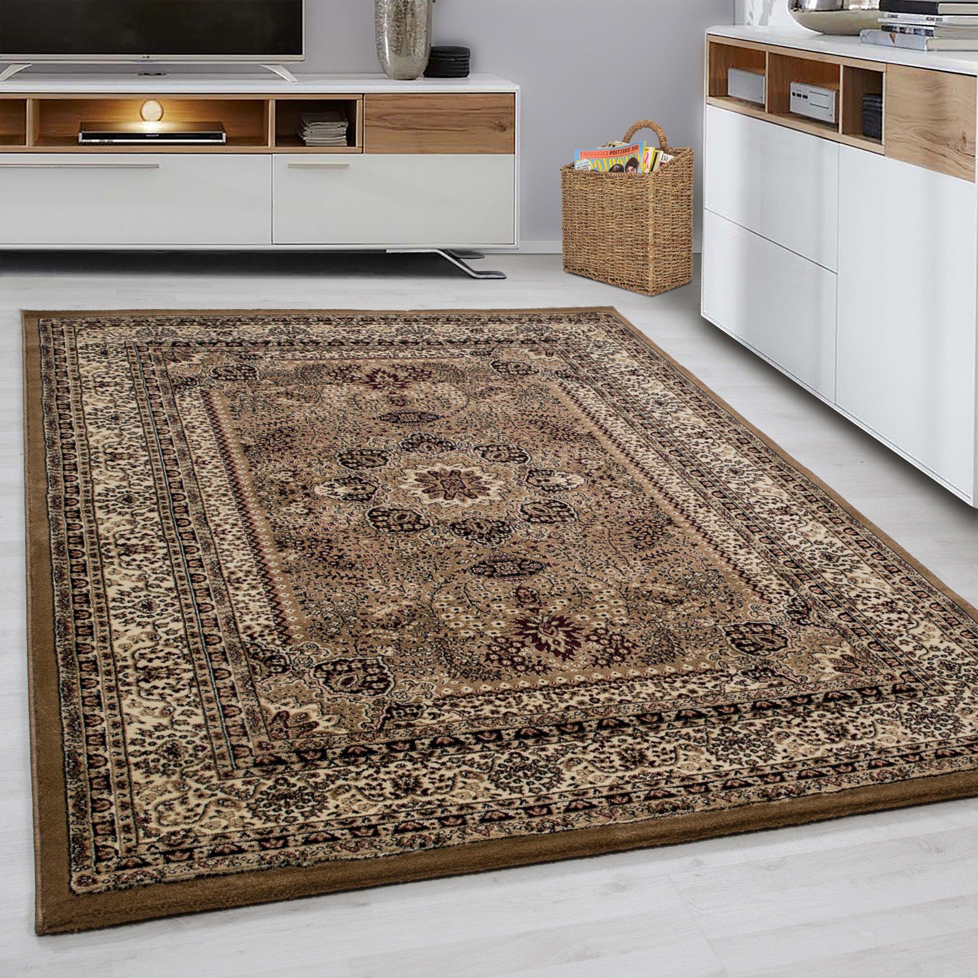 Orientalischer Webteppich Beige Marrakesh 160x230 cm - Beige, KONVENTIONELL, Textil (160/230cm) - Esposa
