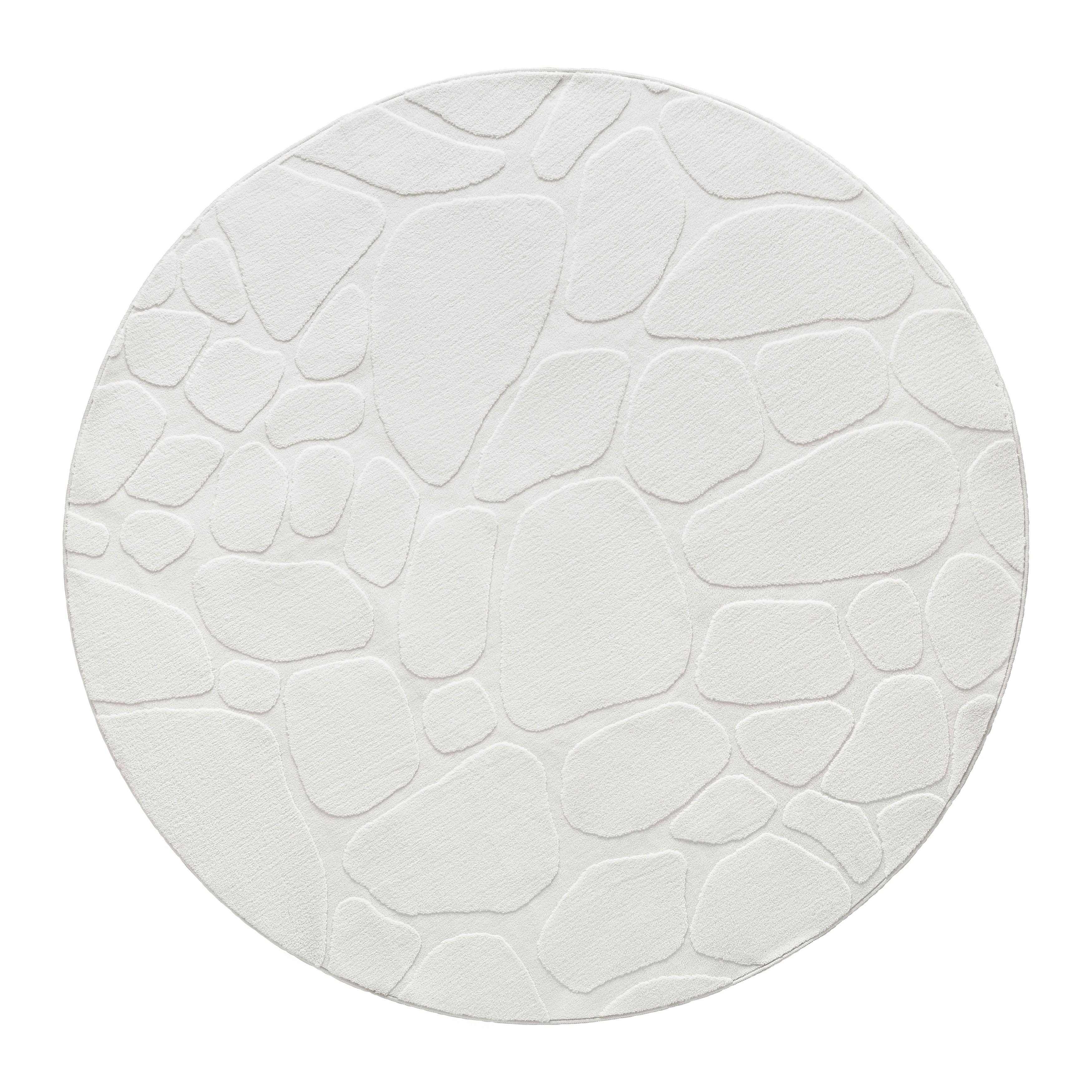 KOBEREC S VYSOKÝM VLASOM VIENNA - biela, Modern, textil (160cm) - Mömax