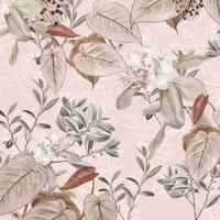 Vliestapete Kalina - Braun/Rosa, Natur (350/250cm)