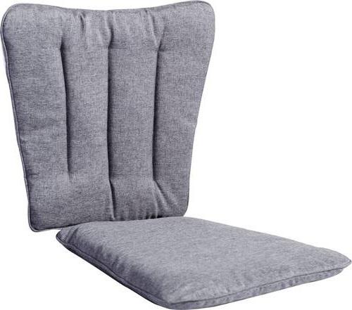 Stuhlkissen Ellen - Dunkelgrau, KONVENTIONELL, Textil (51/83/4cm) - Gardenson