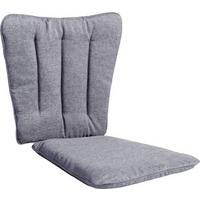 Stuhlkissen Ellen - Dunkelgrau, KONVENTIONELL, Textil (51/83/4cm) - Gardenson