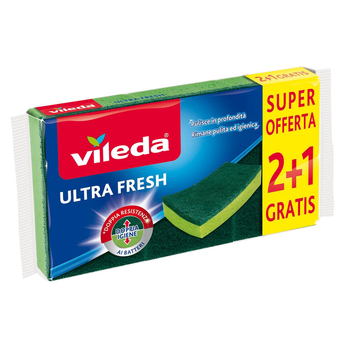Szivacs Vileda - zöld, műanyag (0.031kg) - Vileda