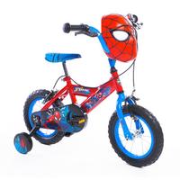 Kinderfahrrad Mit Stützrädern Huffy Spider-Man 12 - Blau, Basics, Metall (54/84,5/73,5cm)