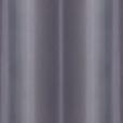 Vorhang Mit Ösen Barnaby 140x245 cm Silber - Silberfarben, KONVENTIONELL, Textil (140/245cm) - Ondega