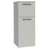 Midischrank Seidengrau, B: 30 cm - Seidengrau, MODERN, Holzwerkstoff (30/86,4/37cm) - Vertico