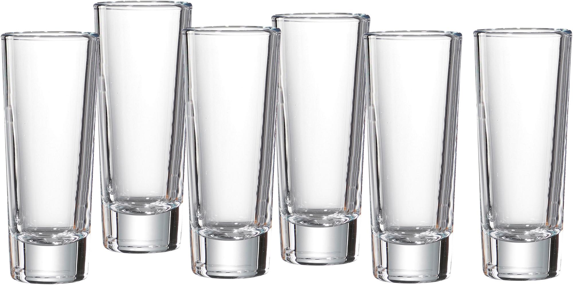 Sada panáků SALUTE - čiré, Konvenční, sklo (14/8/11cm) - Ritzenhoff Breker