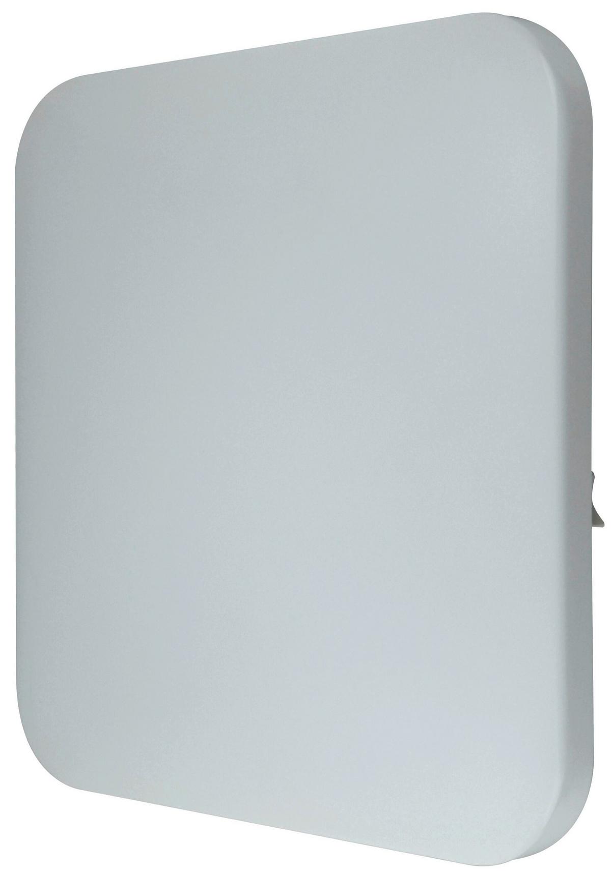 LED-Deckenleuchte L: 33 cm, Quadratisch - Weiß, Basics, Kunststoff/Metall (33/33/5,7cm)