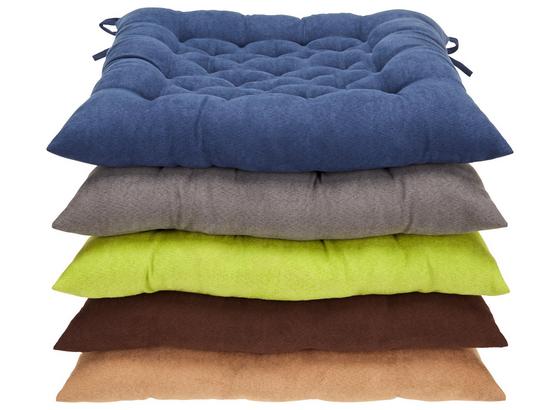Ülőpárna Agatha - Antracit, modern, Textil - Ombra Ülőpárna Agatha - Antracit, modern, Textil - Ombra