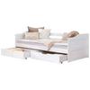 Stauraumbett 970477 Nelly - Weiß, MODERN, Holz (90/200cm) - MID.YOU