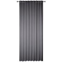 Fertigvorhang Elisabetha - Anthrazit, MODERN, Textil (135/245cm) - Luca Bessoni