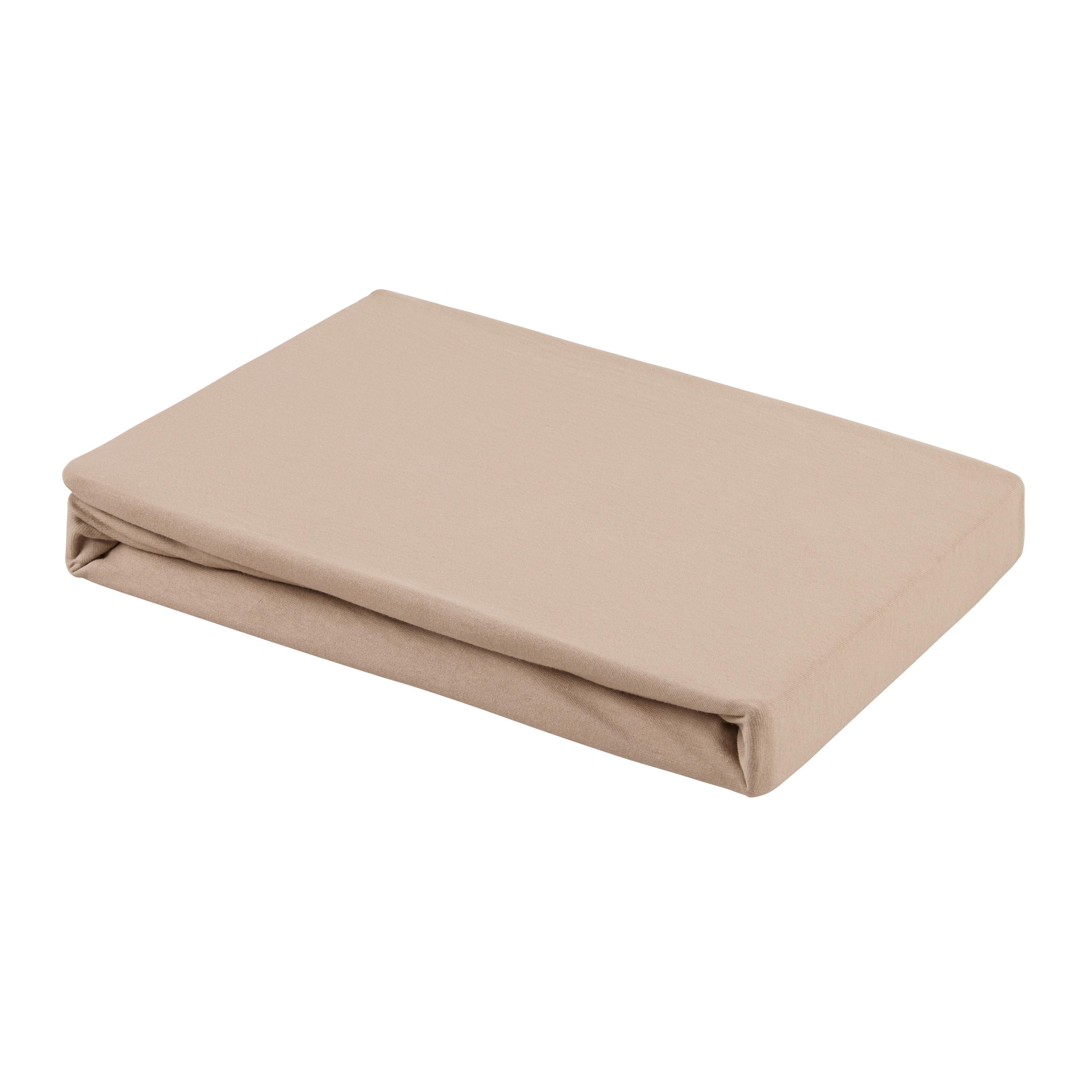 NAPÍNACIA PLACHTA NA BOXSPRIN ELASTHAN HOCH - hnedá, textil (180/200cm) - Premium Living