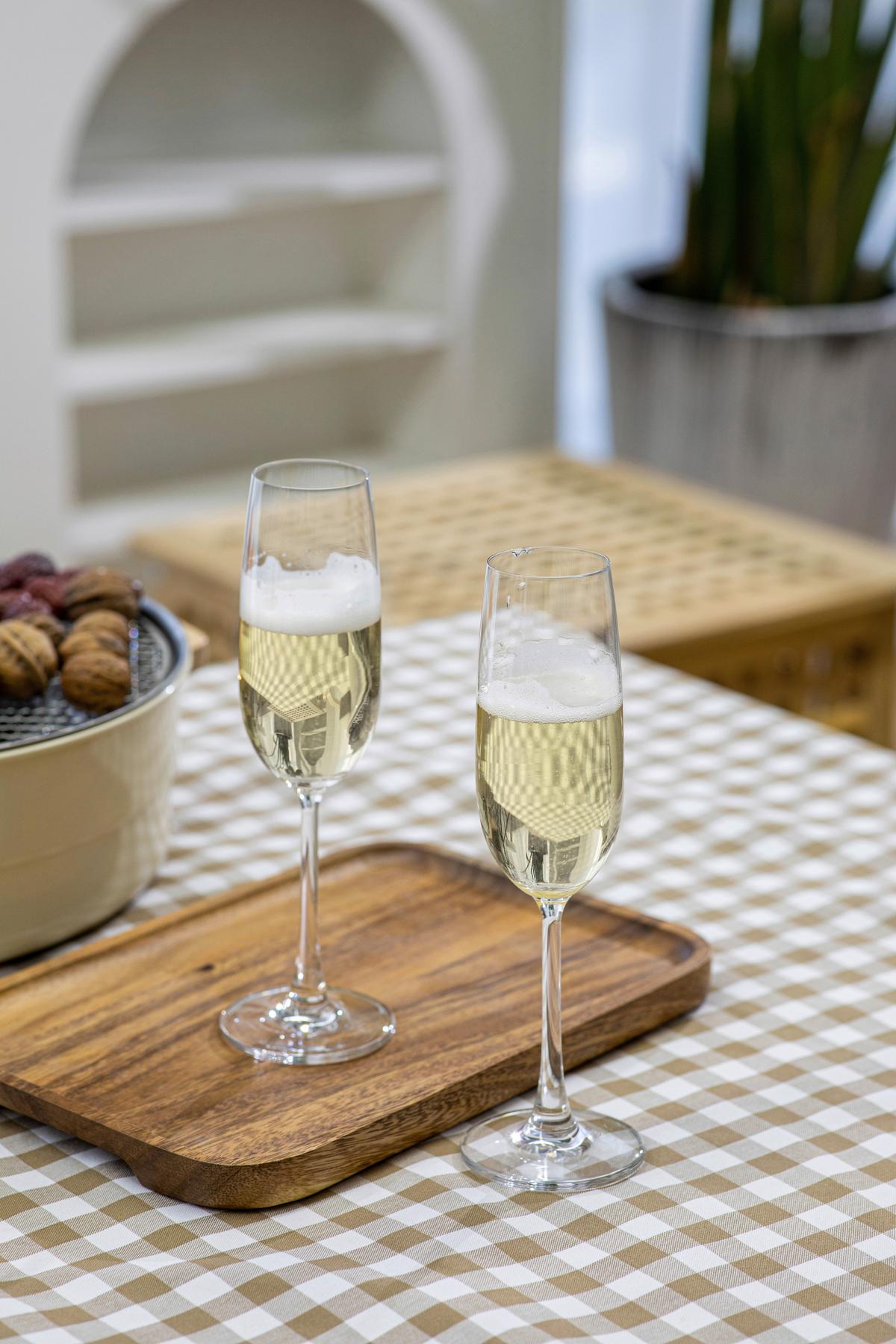 Gläserset Transparent D: 7 cm - Transparent, Basics, Glas (7/22,9cm) - Echtwerk