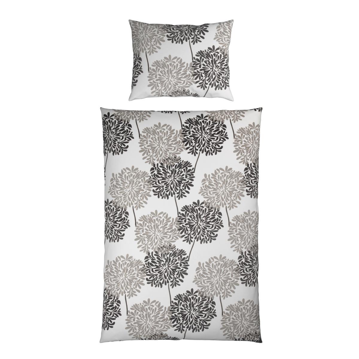 Bettwäsche Ute - Grau, MODERN, Textil - Luca Bessoni