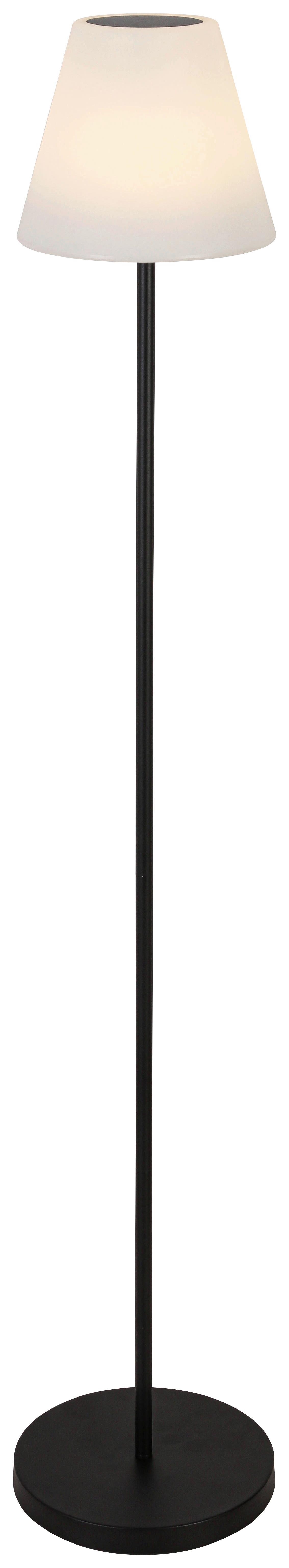 VONKAJŠIE LED SVIETIDLO JOM - čierna/biela, Modern, kov/plast (25cm) - Modern Living