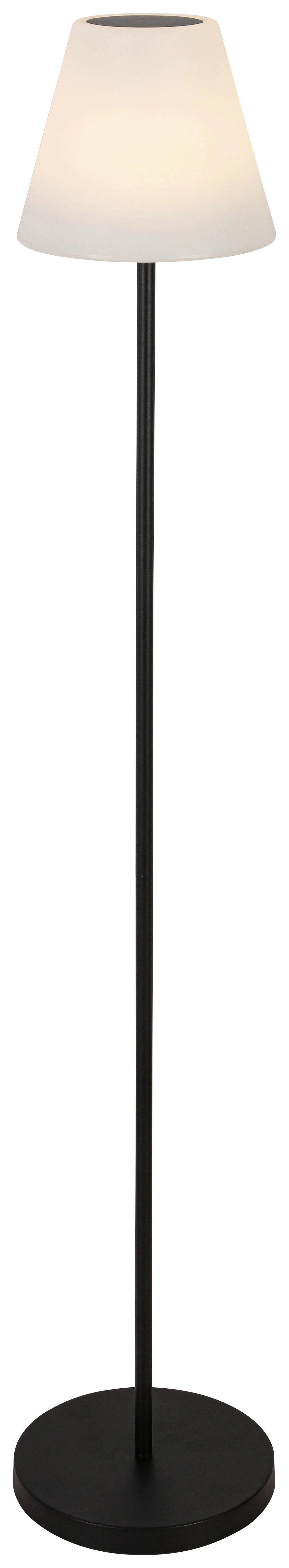 VONKAJŠIE LED SVIETIDLO JOM - čierna/biela, Modern, kov/plast (25cm) - Modern Living