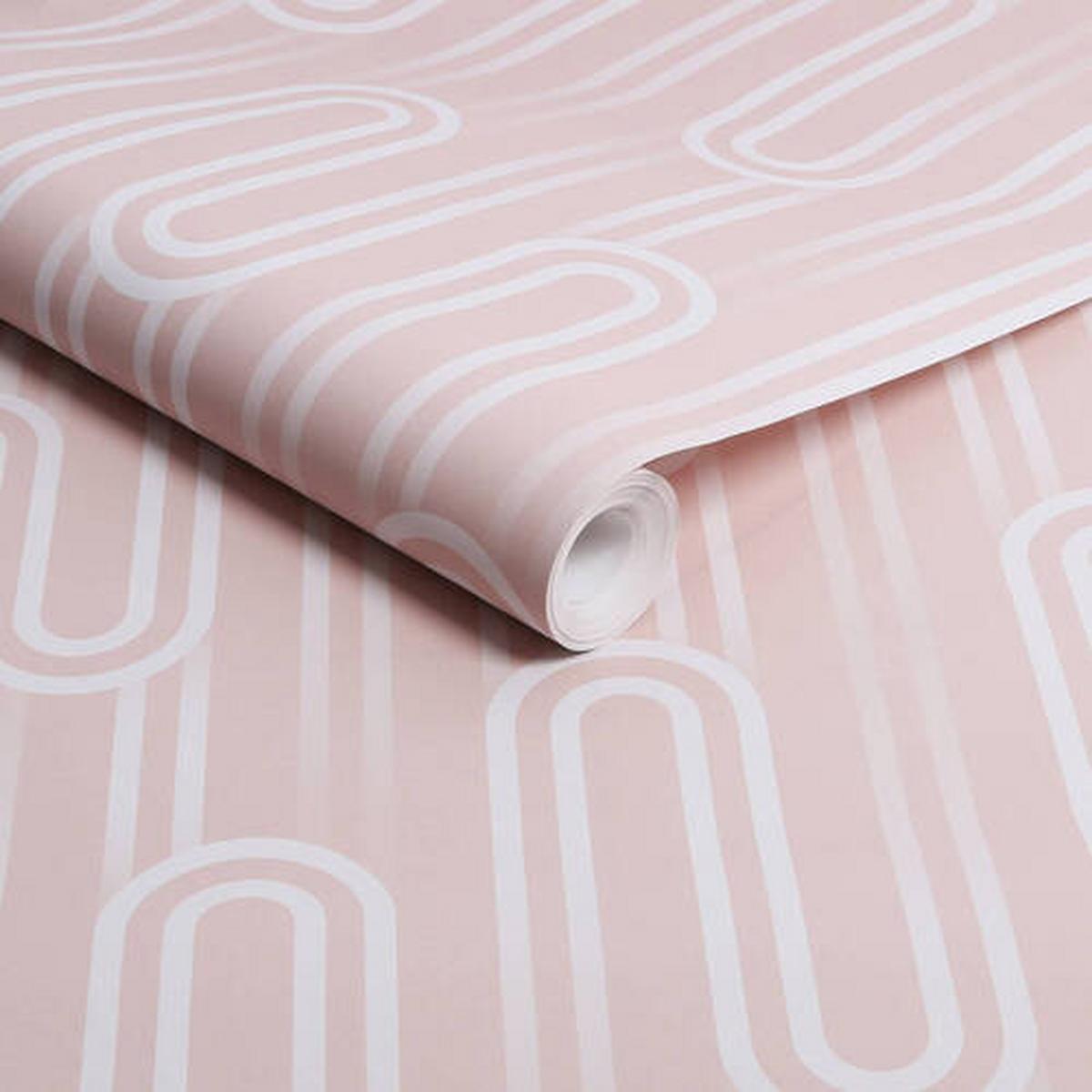 Vliestapete 118617 - Pink, Basics, Papier/Kunststoff (52/1000cm)