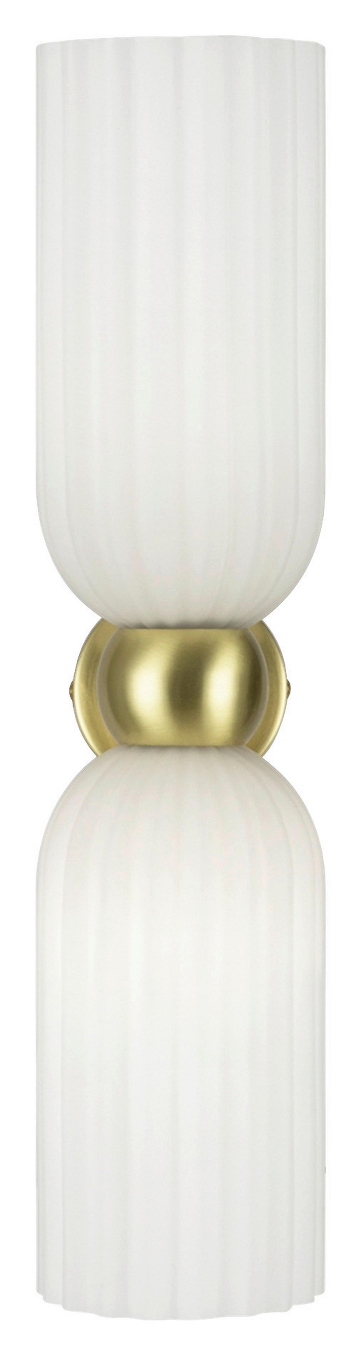 Wandleuchte Antic - Goldfarben, Glas/Metall (18/43,5/10cm) - MAYTONI