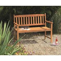 Gartenbank Holz 2-Sitzer Woody - Akaziefarben, Basics, Holz (110/56/86cm) - Acamp
