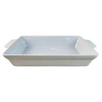 Auflaufform Josie - Weiß, KONVENTIONELL, Keramik (33/19/5,3cm) - James Wood